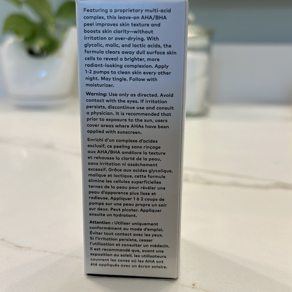 BEAUTYCOUNTER Counter + Overnight Resurfacing Peel NIB - Picture 2 of 6